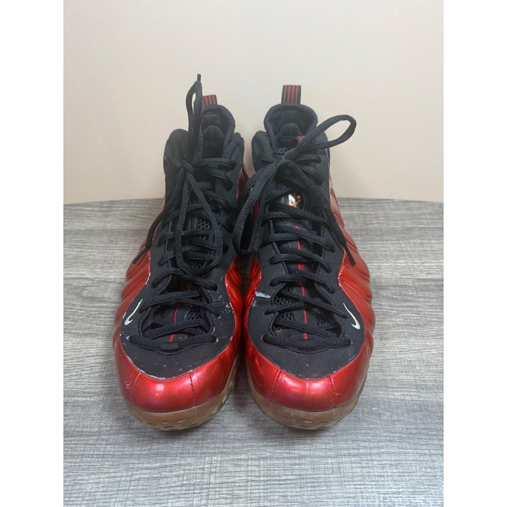 Nike Air Foamposite One Metallic Red Black Mens Basketball Shoes 314996-610 11.5